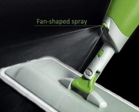 Online World Quick and easy 360 degree Spray Mop Wet & Dry Mop  (Green)
