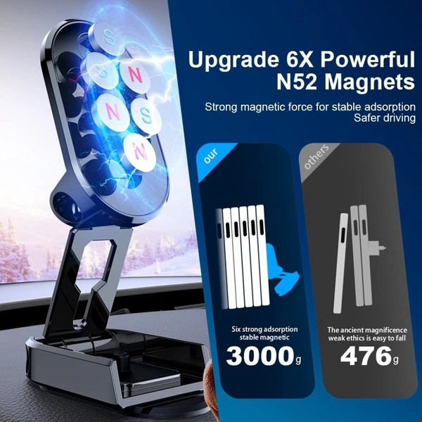 Magnetic Car Mobile Holder Metal 