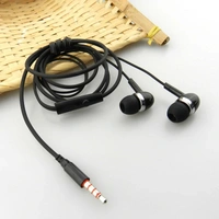 KM – k88 in – ear 3.5mm earphone { 10mm Speaker Size // 130cm Cord Length }