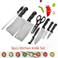 8 Piece Knife Set Stainless Steel 