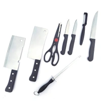 8 Piece Knife Set Stainless Steel 