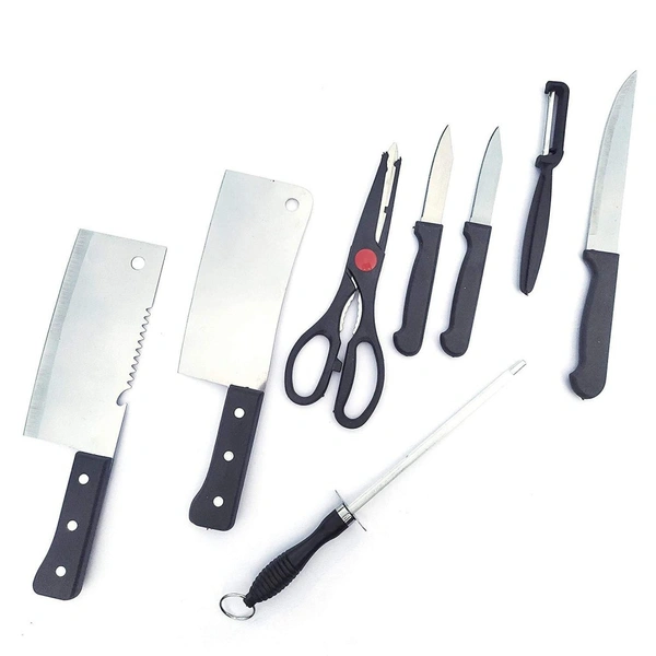 8 Piece Knife Set Stainless Steel 
