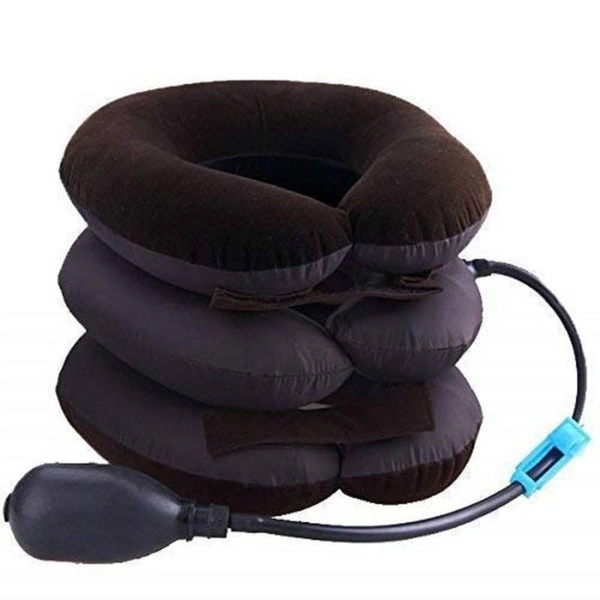 3 Layer Neck Pillow - Brown