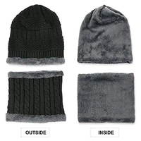 Winter Neck Scarf With Cap 