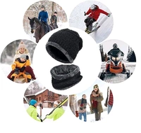 Winter Neck Scarf With Cap 