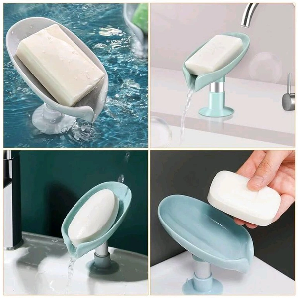 Suction Drain Soap Tray 2 Pieces
