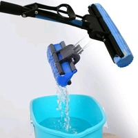   Floor Cleaning Squeeze Mop with Adjustable Telescopic Handle Squeegee Absorber Sponge Cleaner Pocha for Home Kitchen Bathroom (1 Pc) 