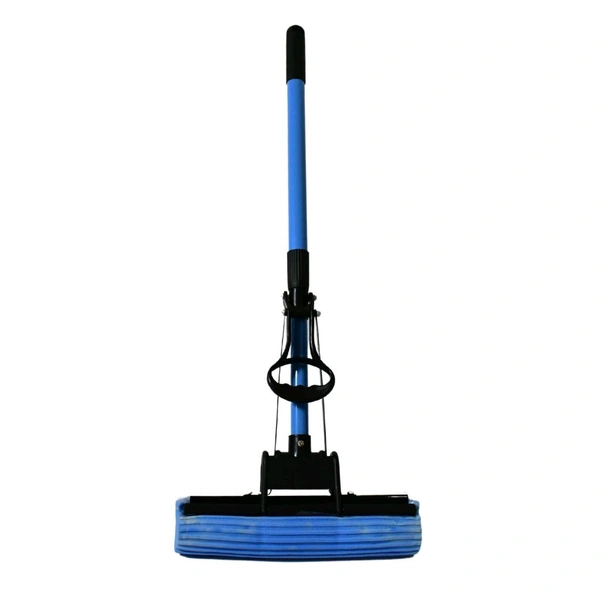   Floor Cleaning Squeeze Mop with Adjustable Telescopic Handle Squeegee Absorber Sponge Cleaner Pocha for Home Kitchen Bathroom (1 Pc) 