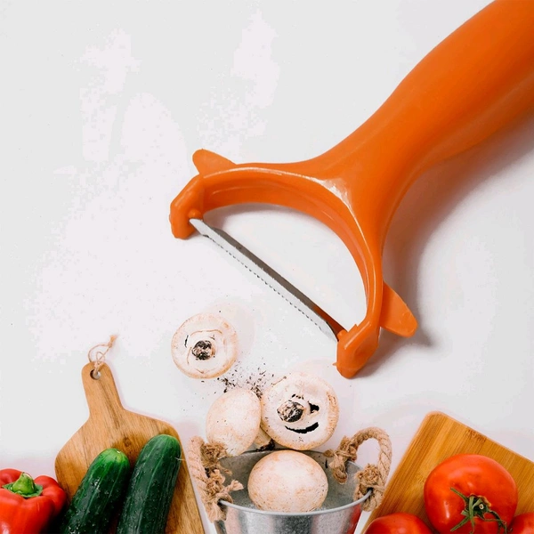 2 In 1 Kitchen Combo Gas Lighter With Vegetable Peeler 