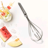 Kitchen Whisk Stainless Steel 29 Cm  (1 Piece )