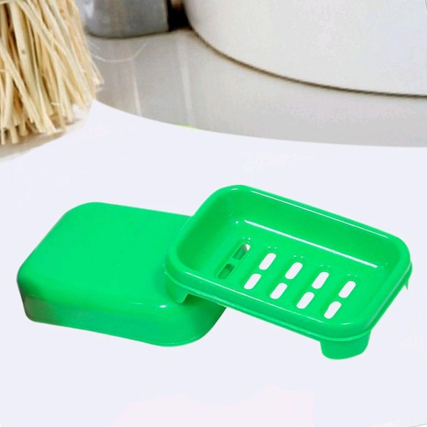 Covered Soap keeping Plastic Case For Bathroom Use 1 Piece 