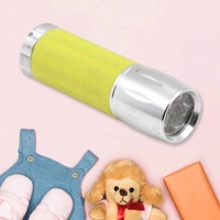 Portable Mini Tourch Light / Flashlight 9 LED Powerful High Lumens Pen Light Easy To Carry