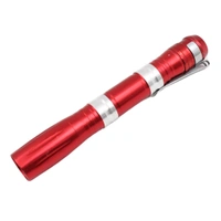 Portable Mini Tourch Light / Flash Light LED Powerful High Lumens Pen Light With Clip 