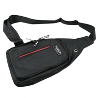  12859 Waterproof Anti Theft Cross-body fanny pack waist bag, Shoulder Bags Chest Men Casual fashion USB Charging earphone hook Sling Travel Bag (1 Pc) 