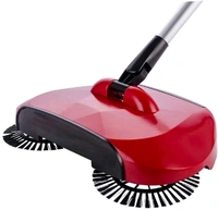 360 degree magic broom, room and office floor sweeper cleaner dust mop set, house hold push rotating sweeping broom.
