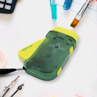  3 LED Hand Press Torch Hand Crank Flashlight Hand Pressing Flashlight Traveling Torch Light Manual Generator, Battery-Free Flashlight (1 Pc)