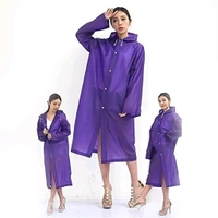  13133 EVA Raincoat Protect Body Arms Legs, Waterproof Reusable Rain Poncho for Women Men Adult Outdoor Traveling Eva Material Raincoat / Rain wear / Rain Suit for Outdoor Accessory (1pc) 