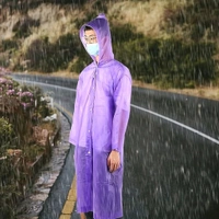  13133 EVA Raincoat Protect Body Arms Legs, Waterproof Reusable Rain Poncho for Women Men Adult Outdoor Traveling Eva Material Raincoat / Rain wear / Rain Suit for Outdoor Accessory (1pc) 