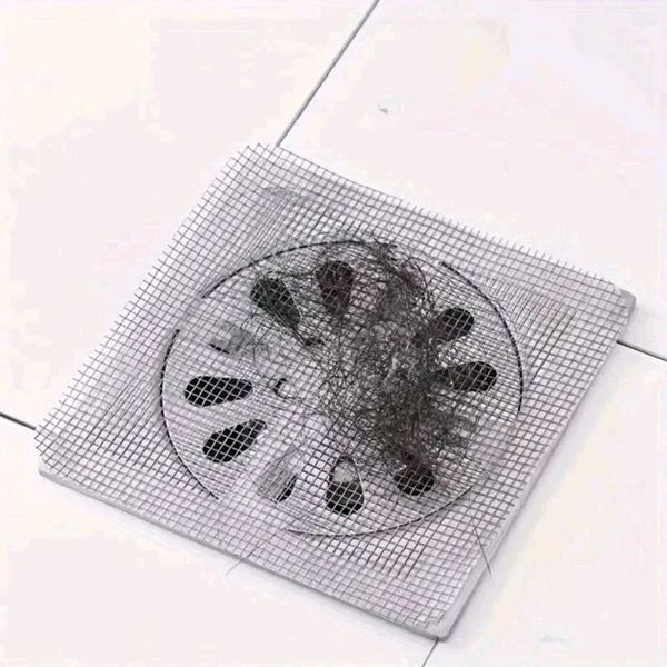 Disposable Shower Drain Cover Hair Catcher (Pack Of 2)