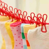 Premium Clothesline Rope With 12 Movable Clips MC019