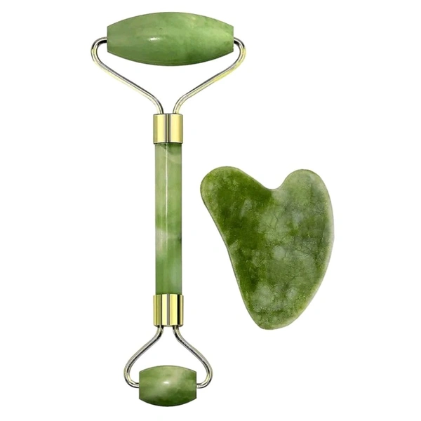 Facial Stone Roller And Massage Stone For Healthy Skin, Neck, Eye And Serum Application MC020