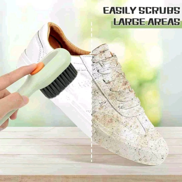 Shoe Cleaning Brush With Liquid  Dispenser MC022