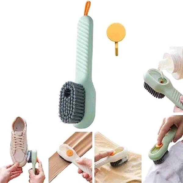 Shoe Cleaning Brush With Liquid  Dispenser MC022