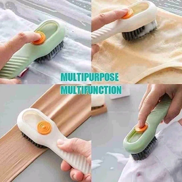 Shoe Cleaning Brush With Liquid  Dispenser MC022
