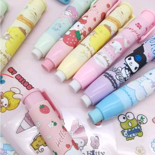 Kids Favourite Pen Shaped Click Eraser MC025
