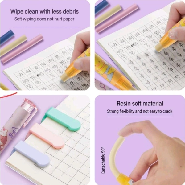Kids Favourite Pen Shaped Click Eraser MC025