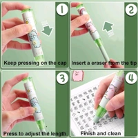 Kids Favourite Pen Shaped Click Eraser MC025