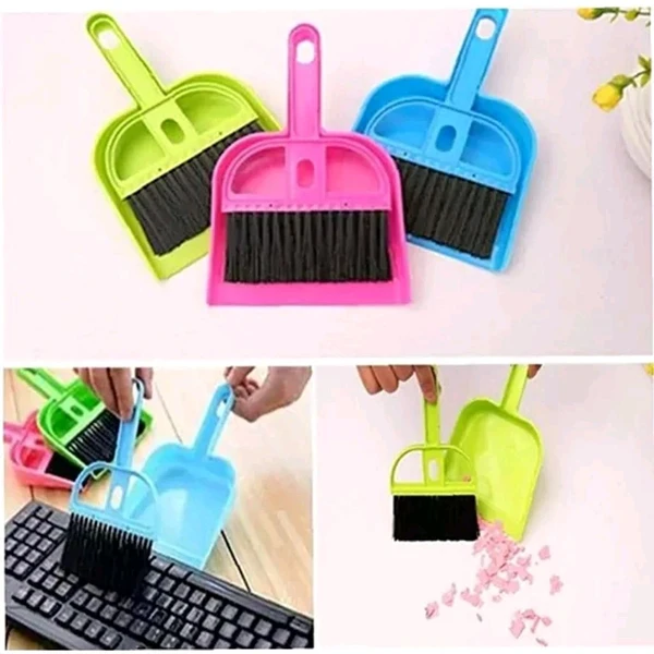 Mini DustPan With Brush