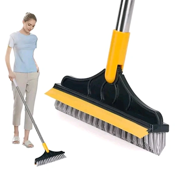 2 in 1 Rotatable Floor Cleaning Brush With Wiper MC041