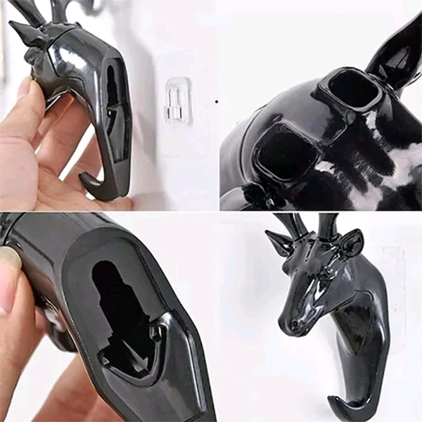 Cute Deer Shaped Keychain Holder MC043