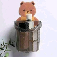 Cute Teddy Bear Wall Sticky Toothbrush Holder MC044