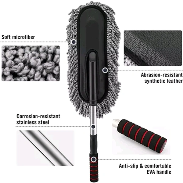 Microfiber Telescopic Brush Car Duster MC046