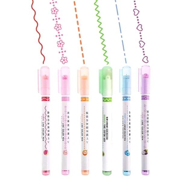 Super Cute Designer Pen With 6 Different Patterns MC057