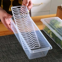 Fridge Space Saving Vegetables, Fruits And Fish Storage Organiser MC058