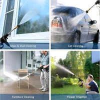 Original High Pressure Car Washing Gun With Powerful Rechargable Batteries (2 Batteries) MC062
