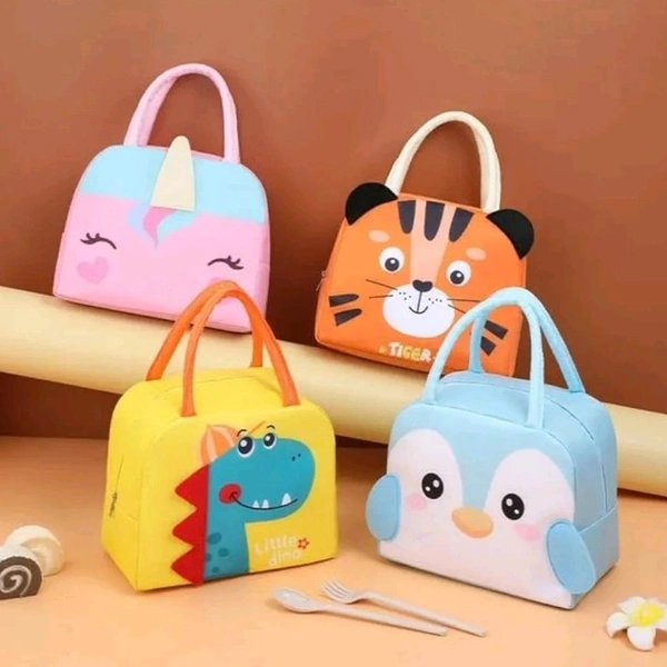 Kids Favourite Cute Cartoon Designed Insulated Lunch Bags MC069