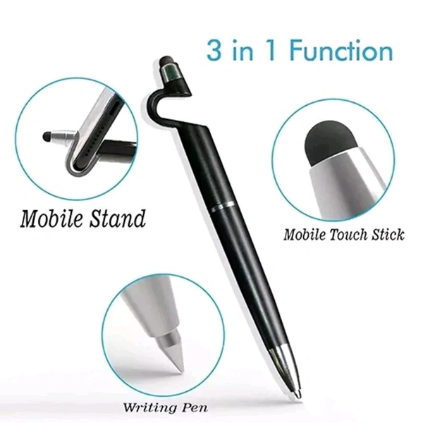 3 In 1 Pen With Stylus And Mobile Stand MC072