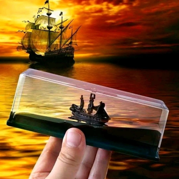 Trending Cute Wave Pirates of the Caribbean Ship MC079
