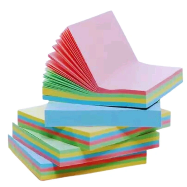 Cute 5 Colored Square Sticky Notes 3×3 Inches MC095