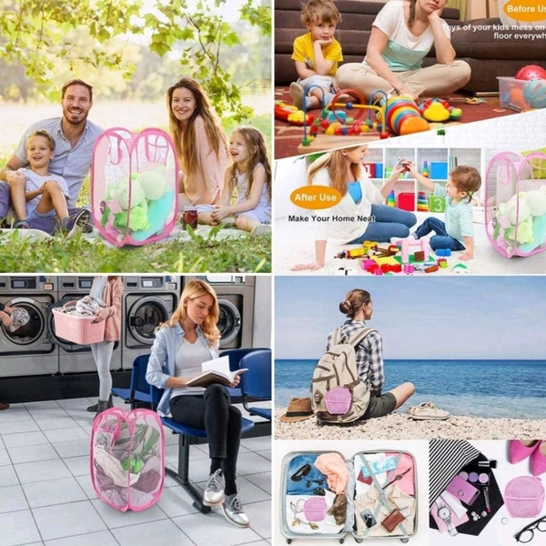 Foldable Space Saving Laundry Bag MC097