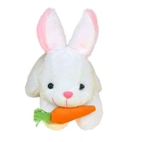 Super Cute Carrot Eating Lovely Rabbit Doll MC104