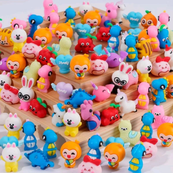 Cute Silicone Pencil Toy Caps (2pcs) MC113