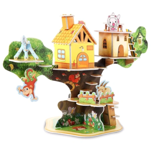 Kids Creative 3D Puzzle Tree House MC115