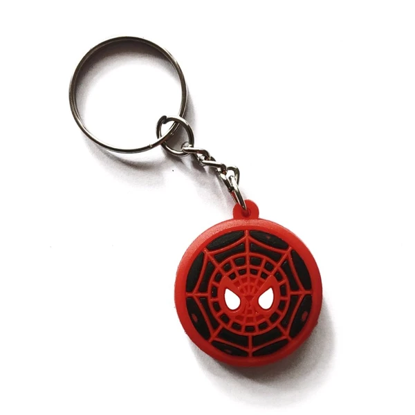 Premium Double Sided Spider Man Keychains For Bike/Car Lovers