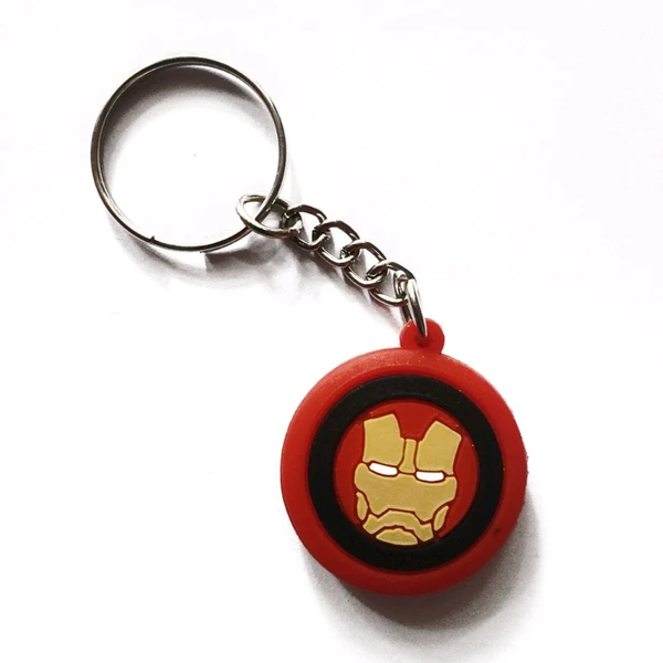 Premium Double Sided  Iron Man Keychains For Bike/Car Lovers