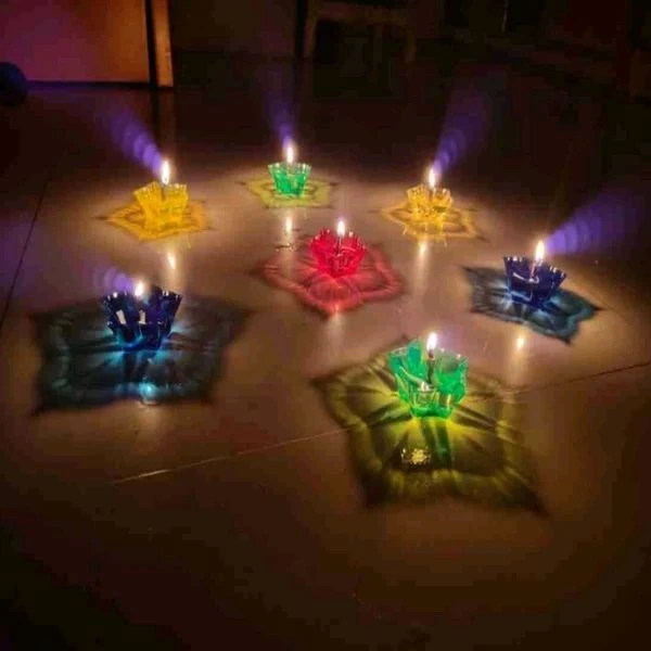 Diwali Reflection Diya Set (12pcs)